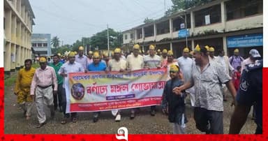 মঠবাড়িয়ায় উৎসবমুখর পরিবেশে জন্মাষ্টমী উদযাপন