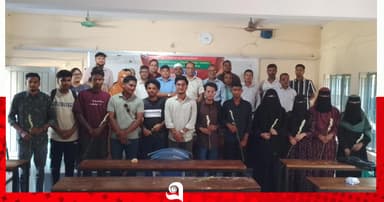 কুলাউড়ার লংলা কলেজে নবীনবরণ অনুষ্ঠিত
