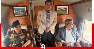 ঠাকুরগাঁওয়ের পথে রাষ্ট্রপতি