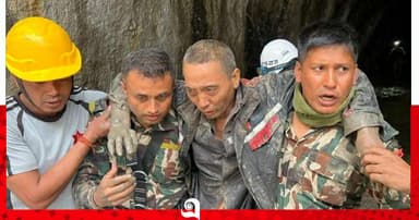 বন্যার ১০ দিন পর সুড়ঙ্গ থেকে চীনা নাগরিককে জীবিত উদ্ধার