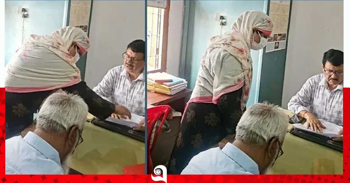 ছদ্মবেশে ভূমি অফিসে হাজির ডিসি ফরিদা খানম