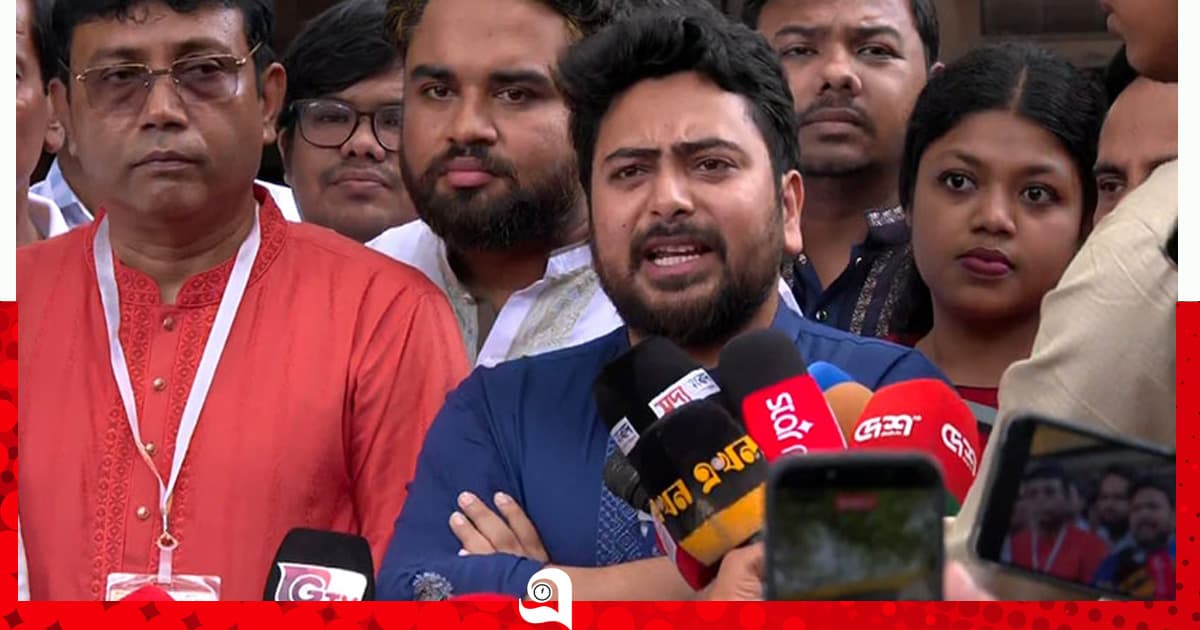 দেশের বিচারব্যবস্থা এখনও দুর্বল: নাহিদ ইসলাম