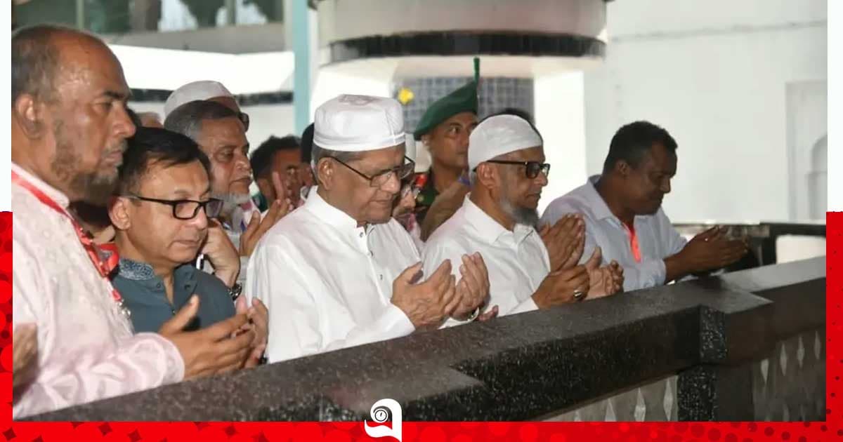 সিলেটে শাহজালাল ও শাহপরানের মাজার জিয়ারত রাষ্ট্রপতির