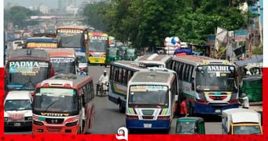 বাস ভাড়া বাড়ানো নিয়ে বিআরটিএতে বৈঠক
