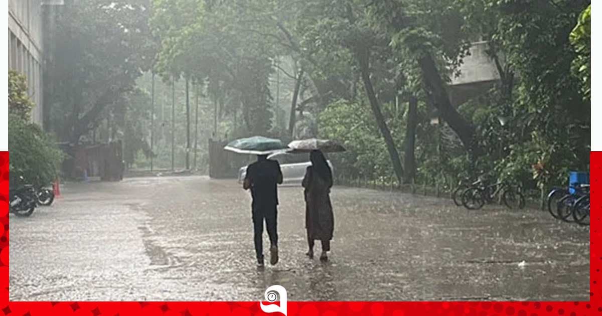 দেশের যেসব অঞ্চলে বজ্রসহ বৃষ্টি হতে পারে