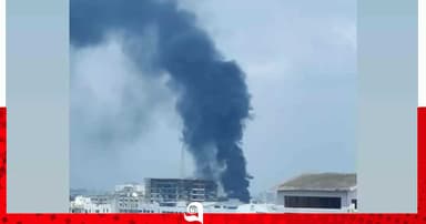 মহাখালীতে আগুন, নিয়ন্ত্রণে ফায়ার সার্ভিসের ৩ ইউনিট