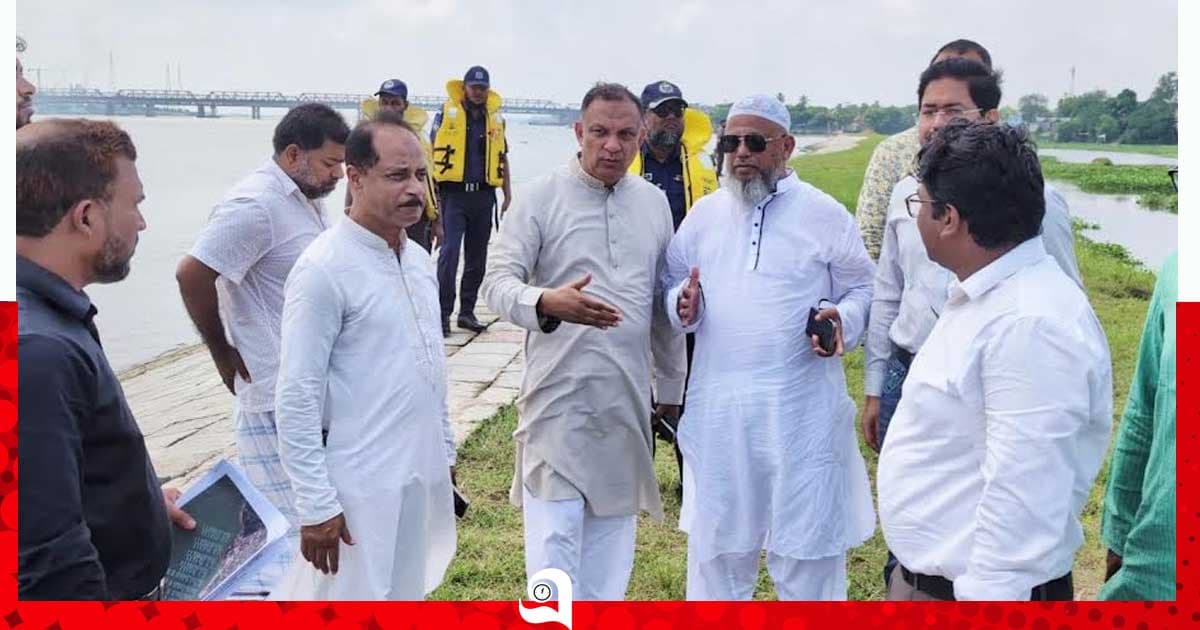 ভাঙন ঠেকাতে ৩৮৫ কোটি টাকার বেড়িবাঁধ, হবে সড়কও