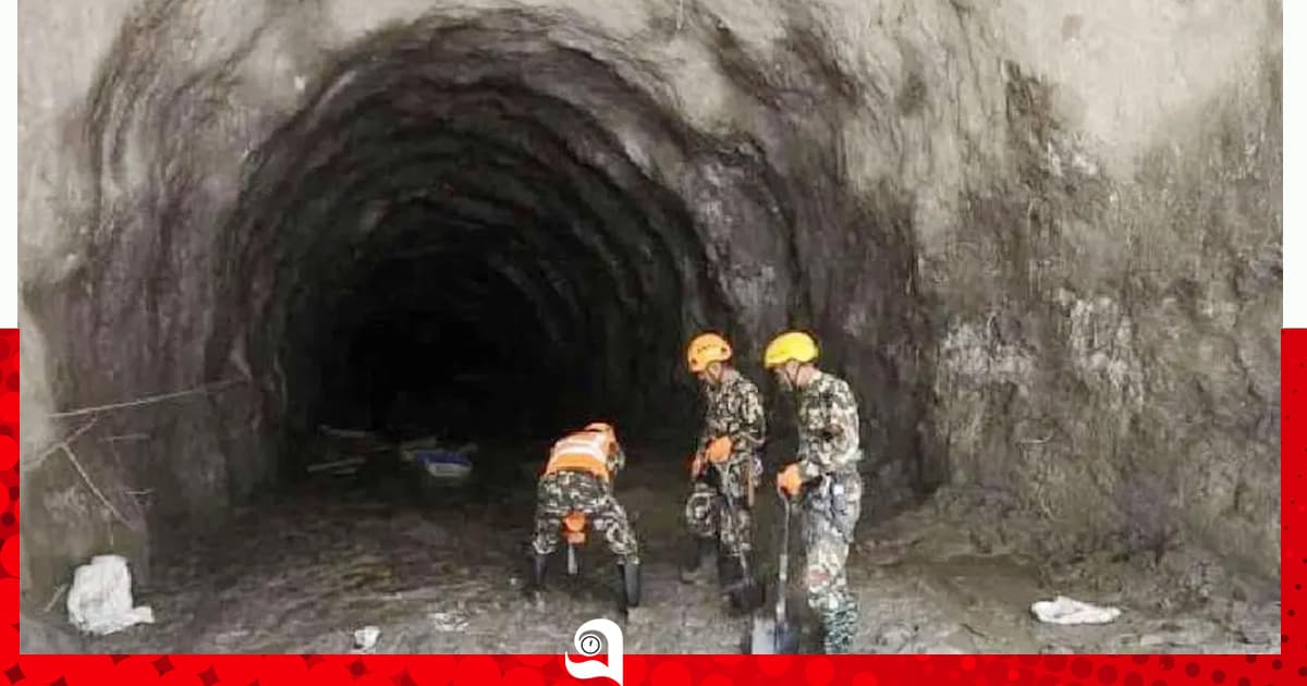নেপালের সেই সুড়ঙ্গে আর কেউ বেঁচে নেই