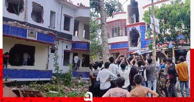 শিশু কলি ধর্ষণের পর হত্যা, দুই আসামির বাড়ি ভাঙচুর