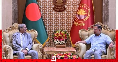 রাষ্ট্রপতির সঙ্গে প্রধানমন্ত্রীর সৌজন্য সাক্ষাৎ