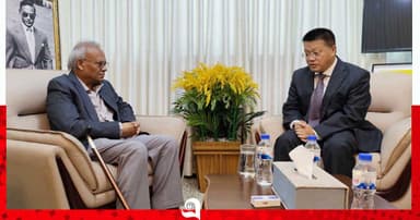 রুহুল কবির রিজভীর সঙ্গে চীনা রাষ্ট্রদূতের সাক্ষাৎ