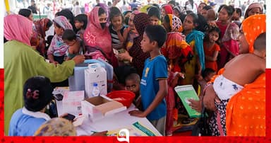হামের টিকা পেয়েছে এক কোটি ৯৭ লাখের বেশি শিশু