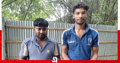 শিবগঞ্জে আগ্নেয়াস্ত্রসহ দুই যুবক আটক