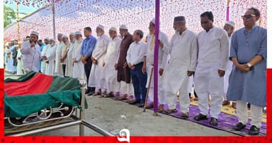 বীর মুক্তিযোদ্ধা সালাম পারভেজ ফকিরের জানাজা ও দাফন সম্পন্ন
