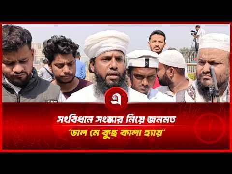 সংবিধান সংস্কার নিয়ে জনমত, ‘ডাল মে কুছ কালা হ্যায়’