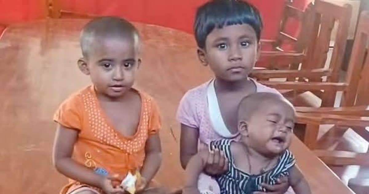 অভাবের তাড়নায় তিন সন্তানকে রেখে নিখোঁজ মাকে উদ্ধার , পুনর্বাসনের আশ্বাস