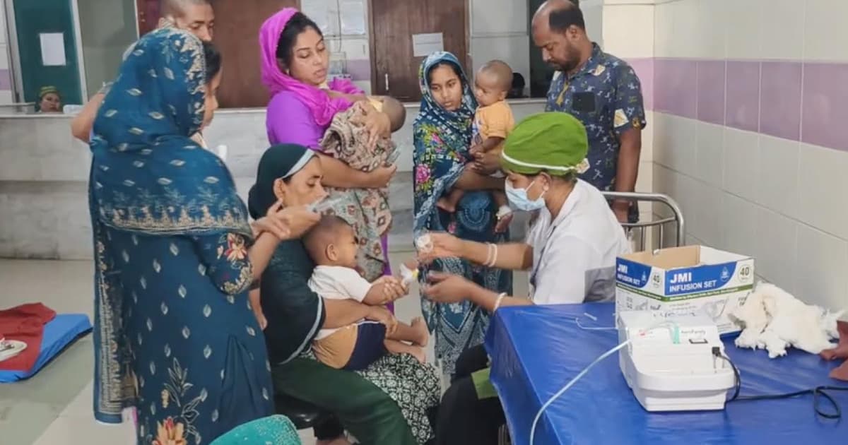 হামের উপসর্গ নিয়ে ময়মনসিংহ আরও দুই শিশুর মৃত্যু