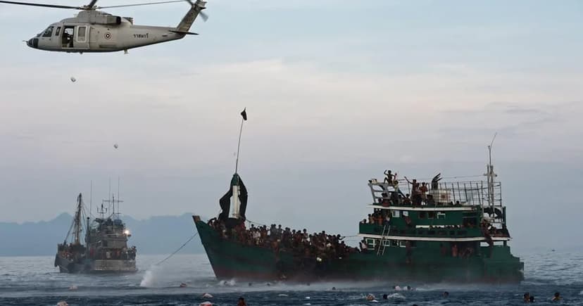 আন্দামান সাগরে নৌকাডুবি: বাংলাদেশিসহ নিখোঁজ ২৫০