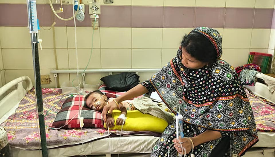 হামের উপসর্গ নিয়ে আরো ৯ শিশুর মৃত্যু