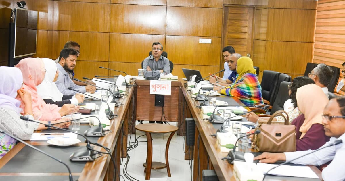 খুলনায় বাল্যবিবাহ রোধে সভা