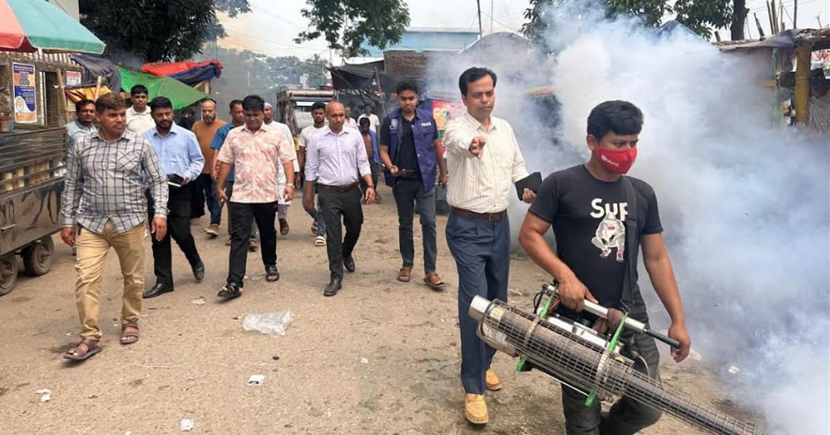 বরিশালে ডেঙ্গু প্রতিরোধে বিশেষ অভিযান