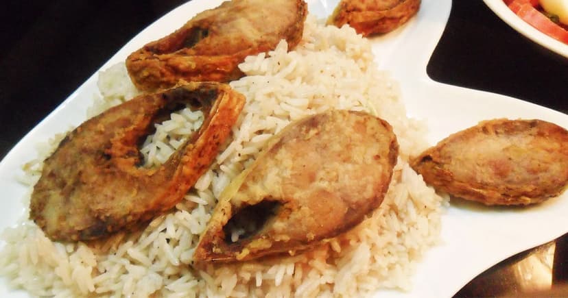 স্বাদের মজা ইলিশ পোলাও