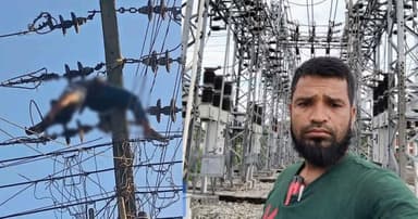 বিদ্যুতের তারে জড়িয়ে মেকানিকের মর্মান্তিক মৃত্যু