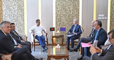 প্রধানমন্ত্রীর সঙ্গে ইইউ প্রতিনিধি দলের সৌজন্য সাক্ষাৎ