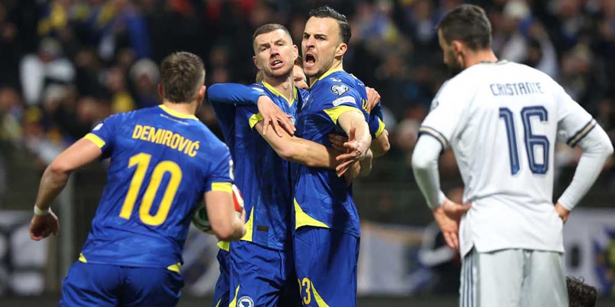 আবার স্বপ্ন ভাঙল ইতালির, বিশ্বকাপে বসনিয়া