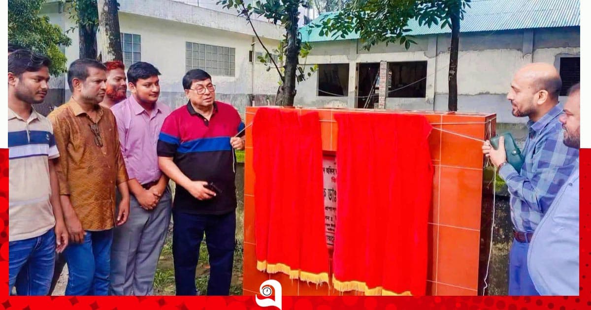 গাইবান্ধায় সড়ক নির্মাণ প্রকল্পের উদ্বোধন