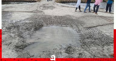 আমতলী পৌরসভা লেকের সৌন্দর্যবর্ধন কাজ বন্ধ