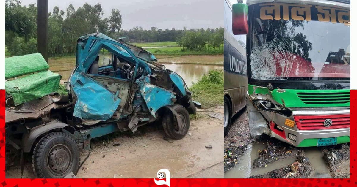 বাস-লেগুনার মুখোমুখি সংঘর্ষে নিহত ৪