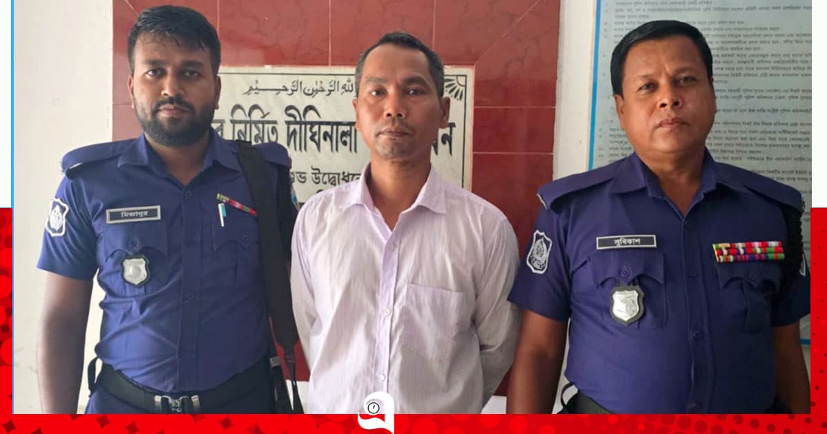 সাজার পরোয়ানাভুক্ত আসামি গ্রেপ্তার