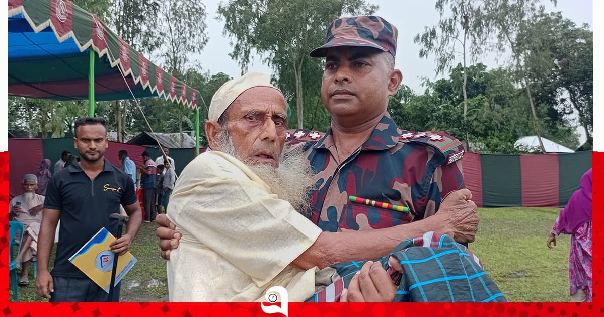 বিজিবি’র বিনামূল্যে স্বাস্থ্যসেবা