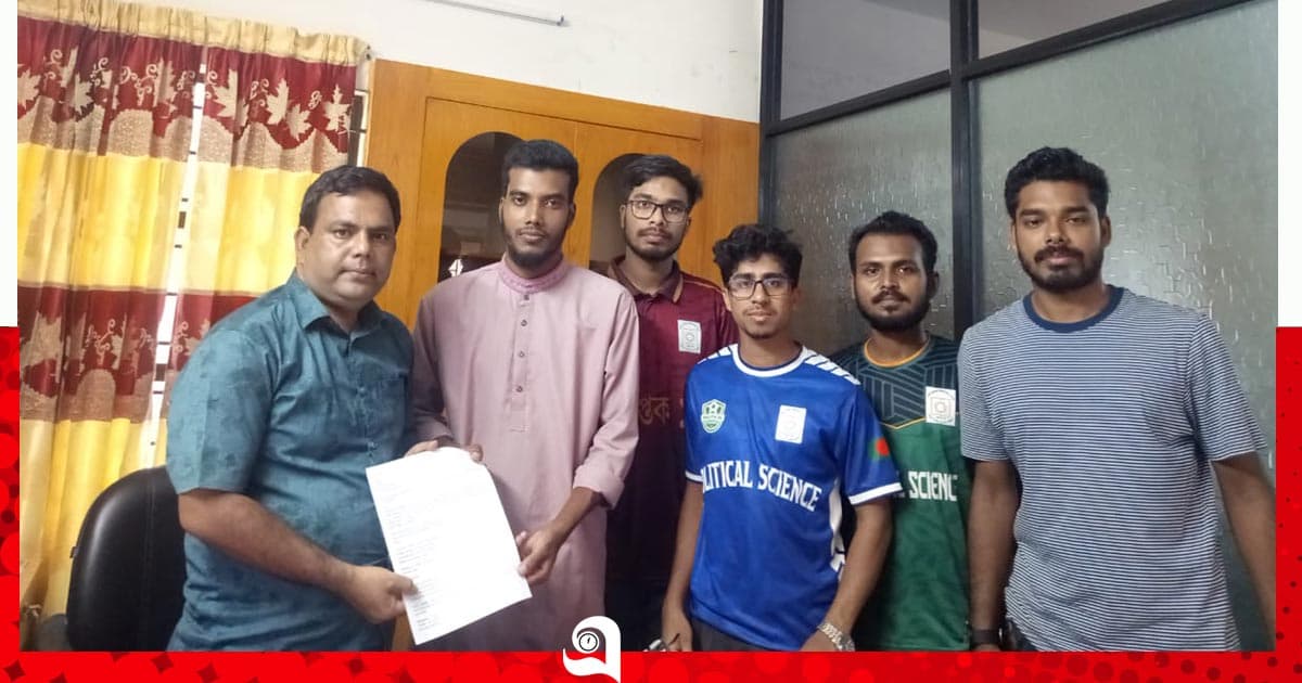 বেরোবিতে ৫ দফা দাবিতে শিবিরের স্মারকলিপি