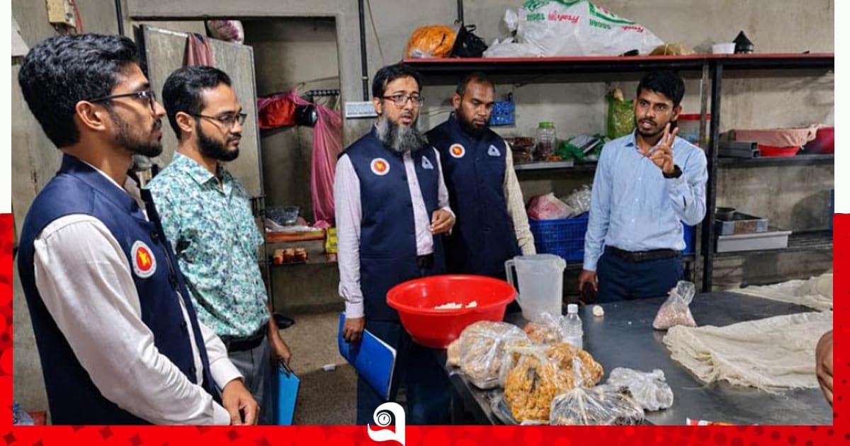 অনুমোদনহীন দই, মিষ্টি ও ঘি বিক্রি, জরিমানা
