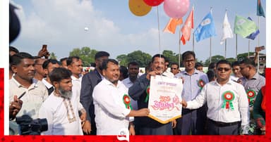 রাজশাহীতে বর্ণাঢ্য আয়োজনে জেলা প্রশাসক গোল্ডকাপ ফুটবল টুর্নামেন্ট