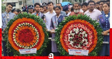 নওগাঁয় জুলাই গণঅভ্যুত্থান দিবস পালন