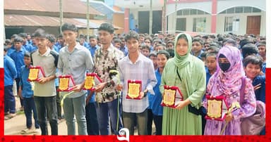সিংড়ায় জিপিএ-৫ পাওয়া শিক্ষার্থীদের সংবর্ধনা