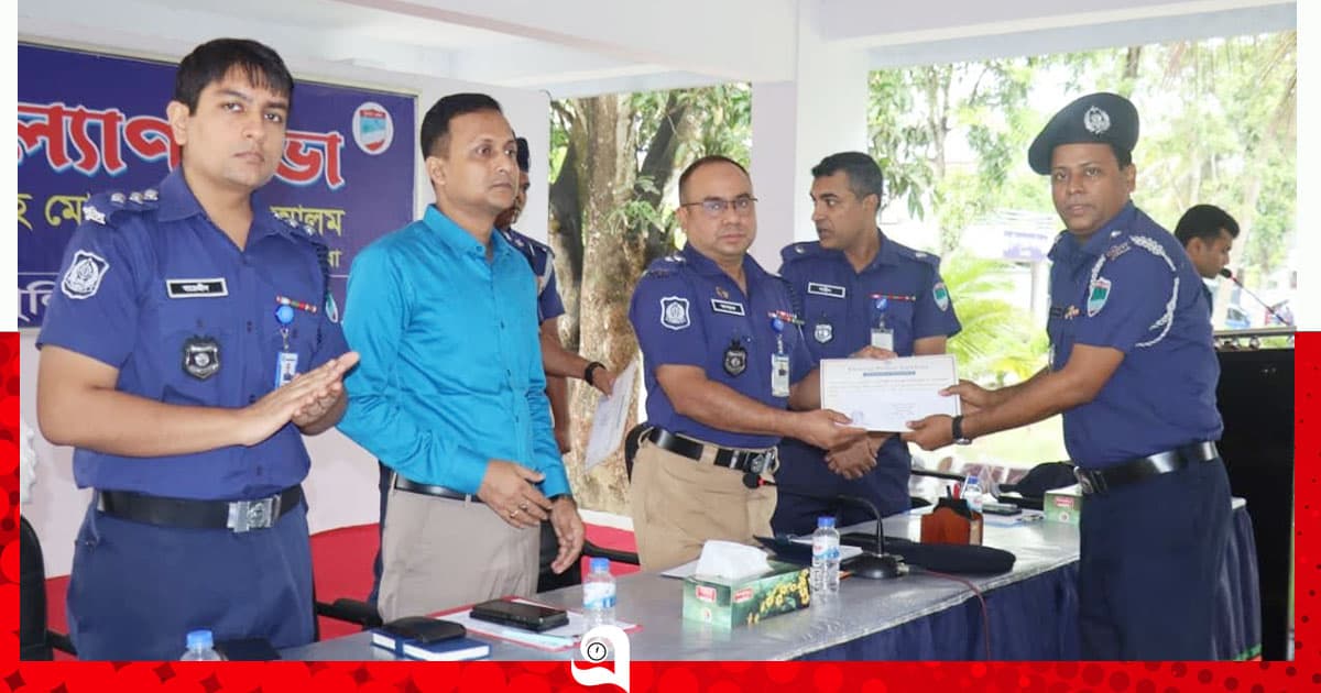 সাফিউল ইসলাম সাতক্ষীরার শ্রেষ্ঠ ওসি নির্বাচিত