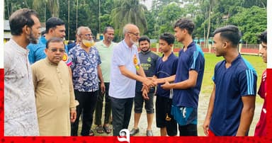 ‘খেলাধুলাই তরুণদের মাদক থেকে দূরে রেখে সুস্থ প্রজন্ম গড়ে তুলতে পারে’
