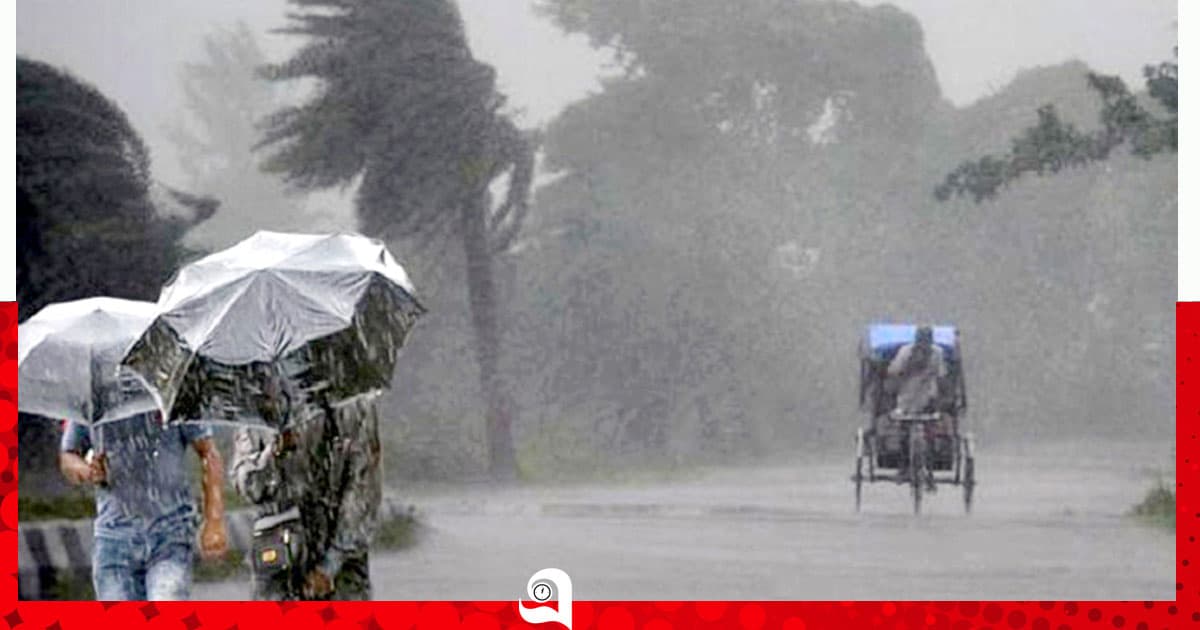 দুপুরের মধ্যে ৬০ কিমি বেগে ঝড়ের আভাস