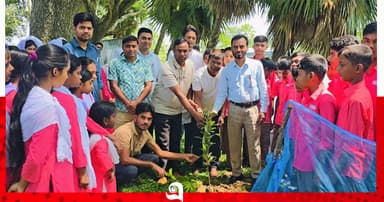 ক্ষিদ্রবড়িয়া উচ্চ বিদ্যালয়ে বৃক্ষরোপণ কর্মসূচি