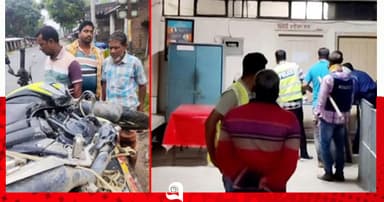 মোটরসাইকেলের নিয়ন্ত্রণ হারিয়ে ২ জনের মৃত্যু