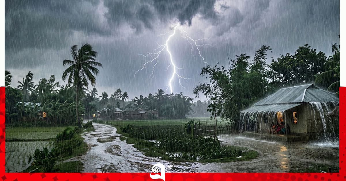 ৭ অঞ্চলে ৬০ কিলোমিটার বেগে ঝড়ের শঙ্কা