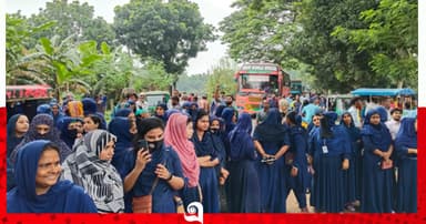 ঈশ্বরদীতে সড়ক অবরোধ করে শ্রমিকদের বিক্ষোভ, তীব্র যানজট