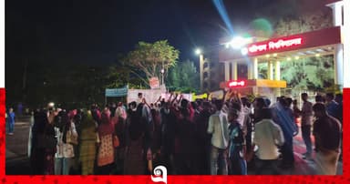 দুর্ঘটনায় ববি শিক্ষার্থী আহত, মহাসড়ক অবরোধ
