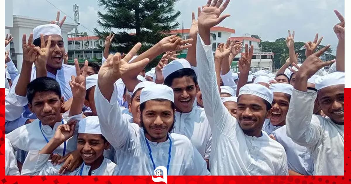 দাখিলে পাসের হার ৫৫.৪৯ শতাংশ, জিপিএ-৫ পেলো ৬১৭৬ জন