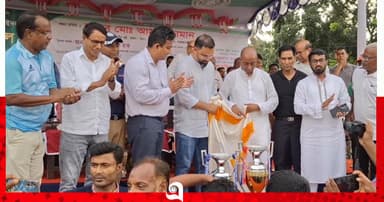 ঝিনাইদহে জেলা পরিষদ প্রশাসক গোল্ডকাপ ফুটবল ফাইনাল অনুষ্ঠিত