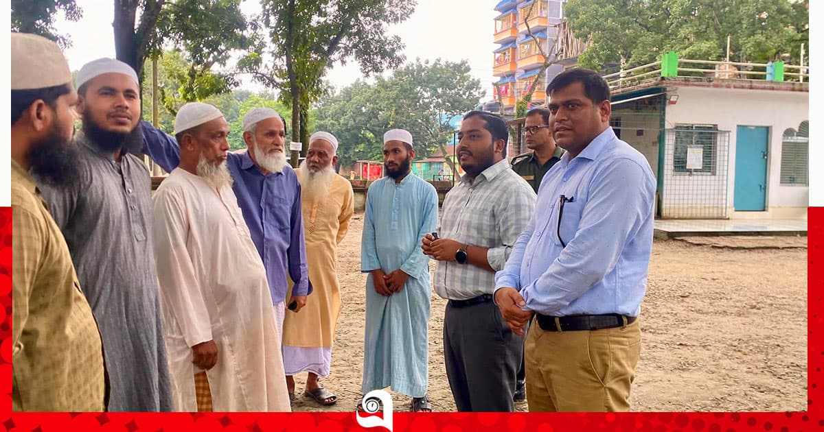 শোলাকিয়া ঈদগাহ মাঠের সৌন্দর্যবর্ধনের উদ্যোগ